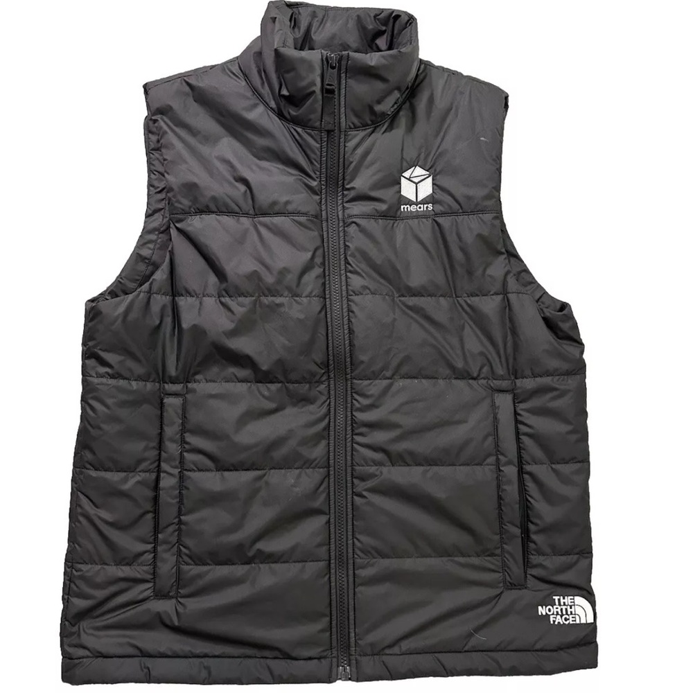 The North Face Men’s Black Insulated Puffer Vest Size Medium Zip Up Puffer Best